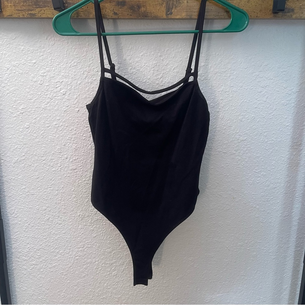 ASOS Design Elegant Black Bodysuit